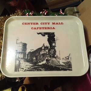 Vintage Center City Mall Cafeteria Tray. Buffalo Trays